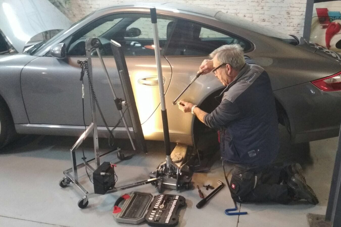 Profesional de la tecnica de varillas